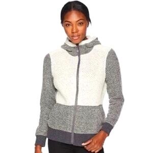 Toad Co Wildwood Sherpa Hoodie Full Zip Pockets Wool Lined Pocket Jacket…